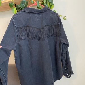 Levi’s Faded Fringe Shirt